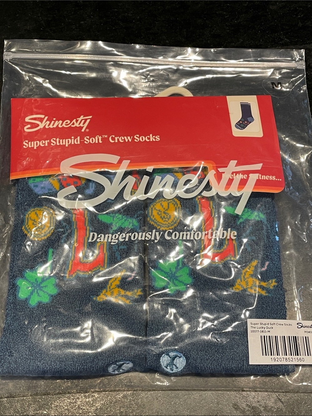 Shinesty The Lucky Duck Socks Medium